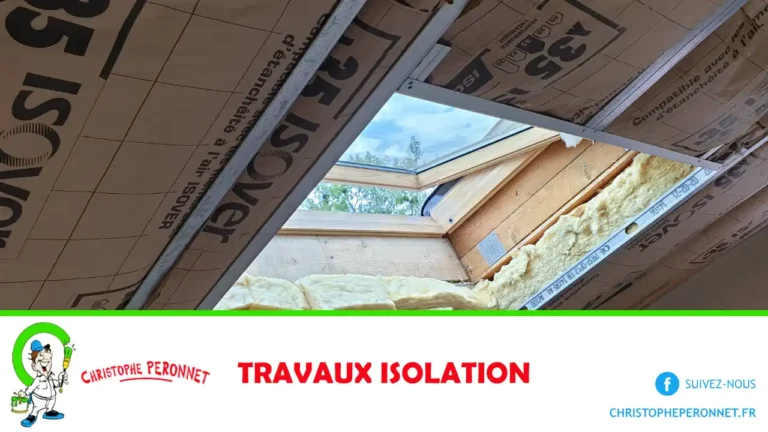 Travaux d'isolation savoie isere ain avec christophe peronnet